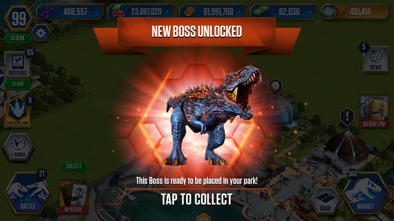 FINALLY ALPHA 06 PLAYABLE BOSS UNLOCK SOON? | Jurassic World: The Game