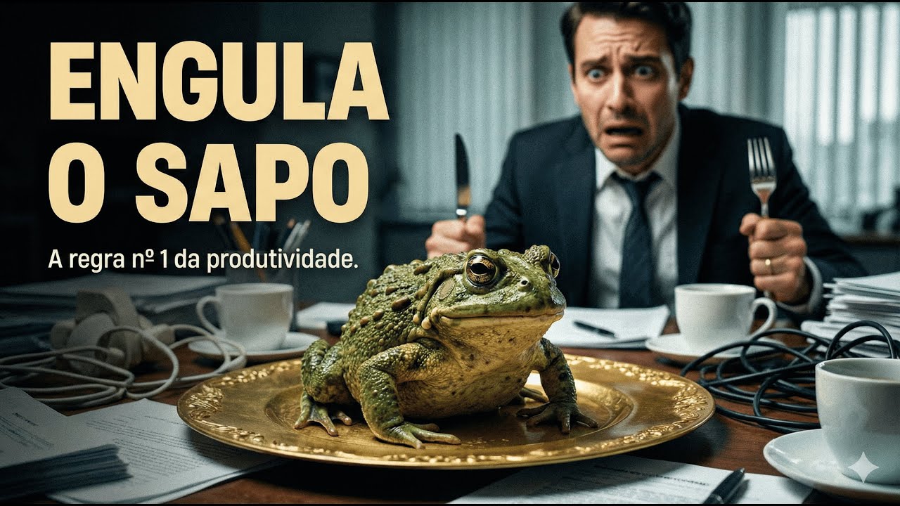 ENGULA O SAPO: O segredo brutal para dobrar sua produtividade