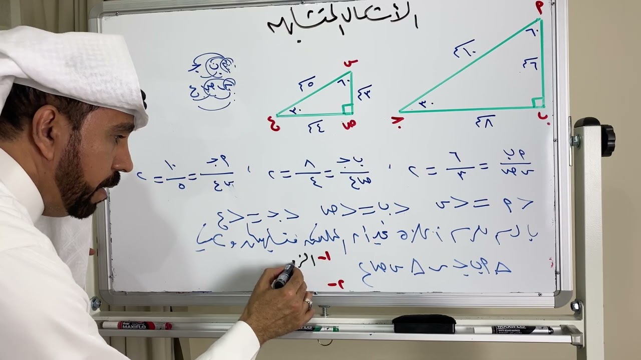 الاشكال المتشابهه لصف أول متوسط