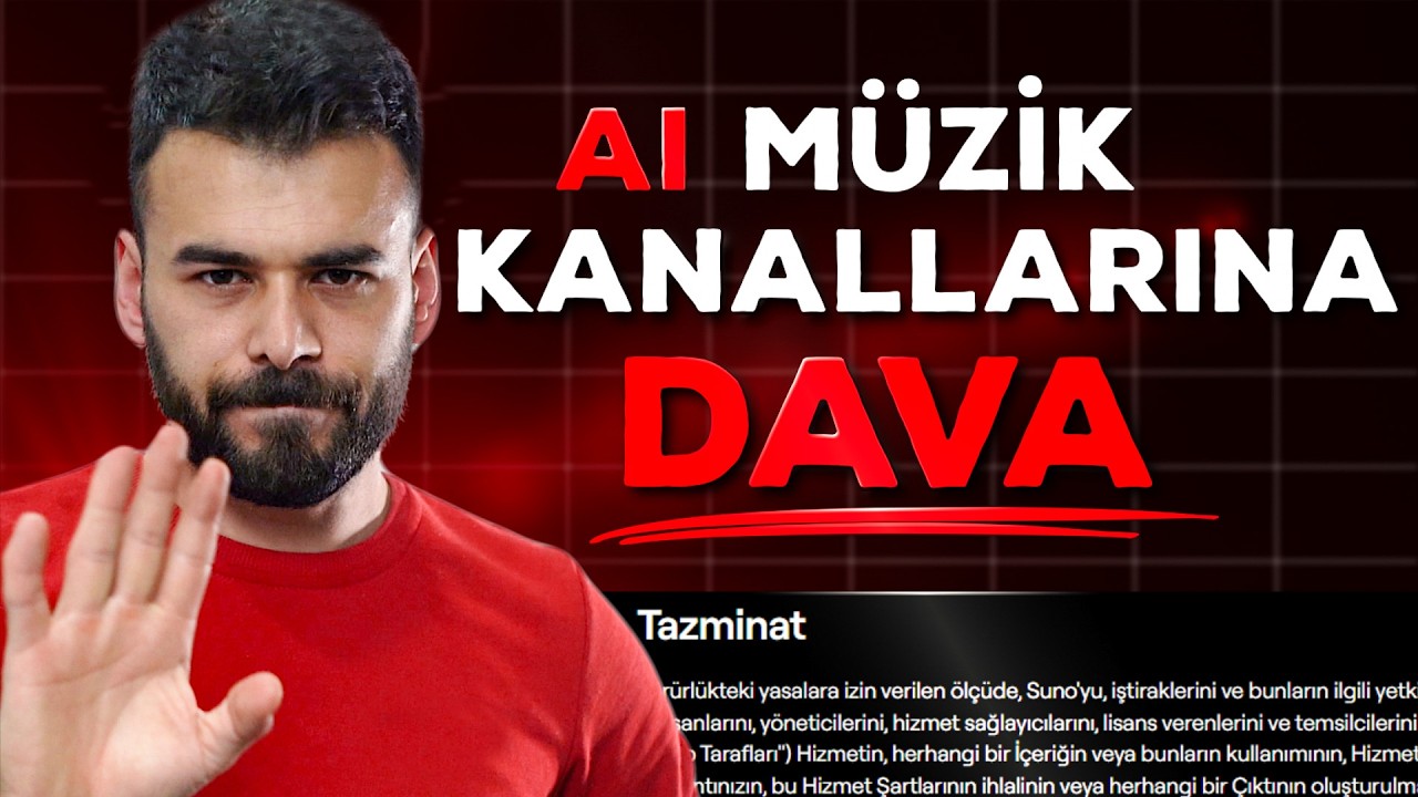 YAPAY ZEKA M&Uuml;ZİKLERİ KİMİN? B&Uuml;Y&Uuml;K TEHLİKE!🔥