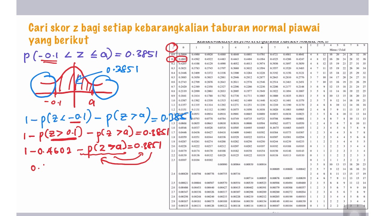 TABURAN NORMAL skor z