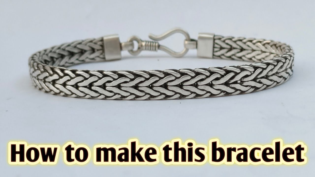 Silver Bracelet Making/How Bracelet is made/Jewelry Making/