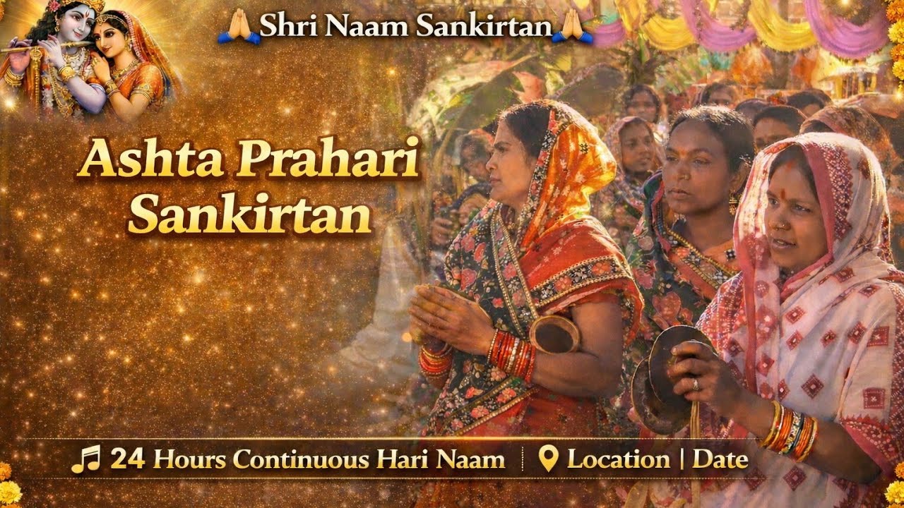 ASHTA PRAHARI SANKIRTANA 24HOURS CONTINUES 2026