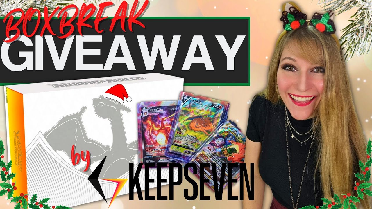 POKEMON GLURAK UPC BOXBREAK GIVEAWAY - KEEPSEVEN GÖNNT DIR DIESE BOX UNTERM WEIHNACHTSBAUM!