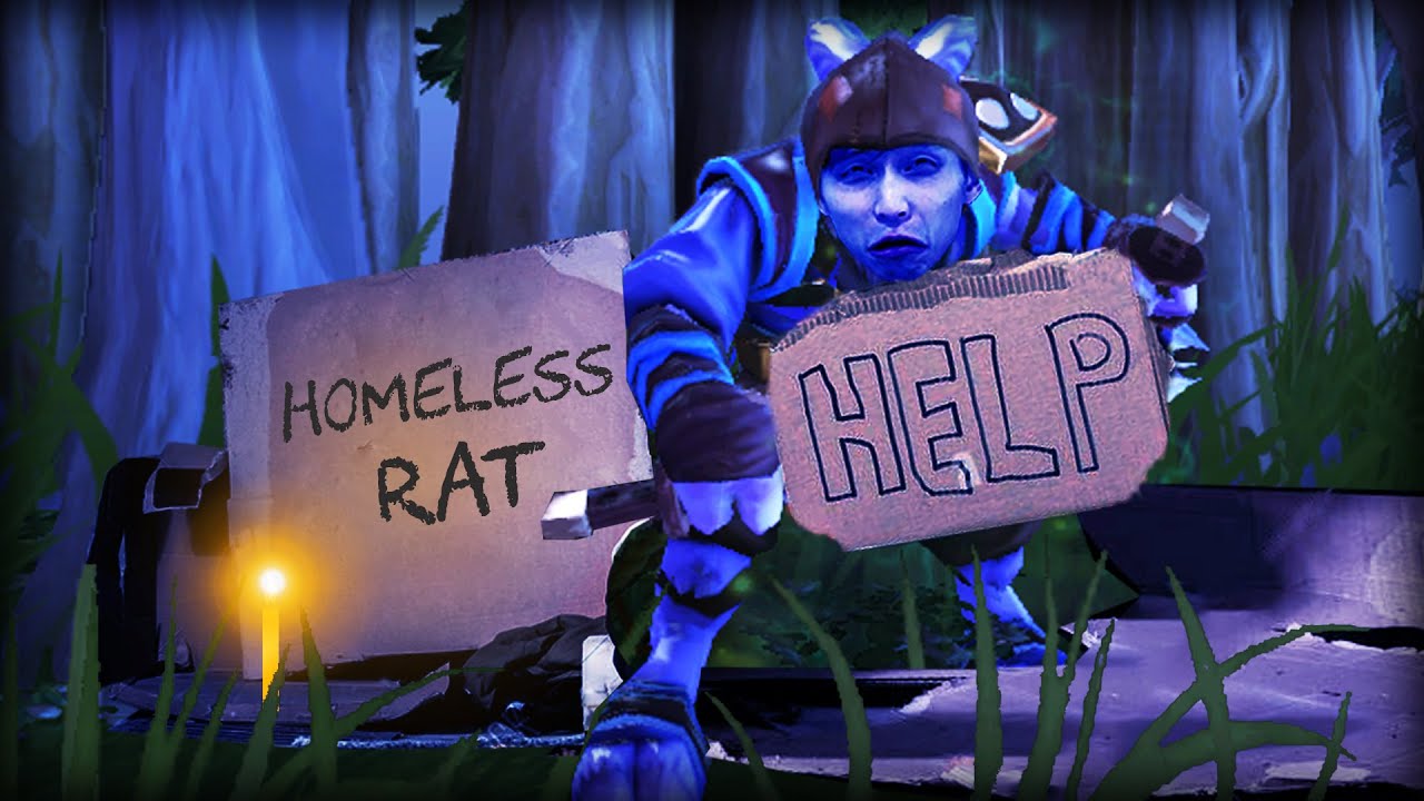HOMELESS RAT STRUGGLING WITH THE SEA DRAFT (SingSing Dota 2 Highlights #2107)