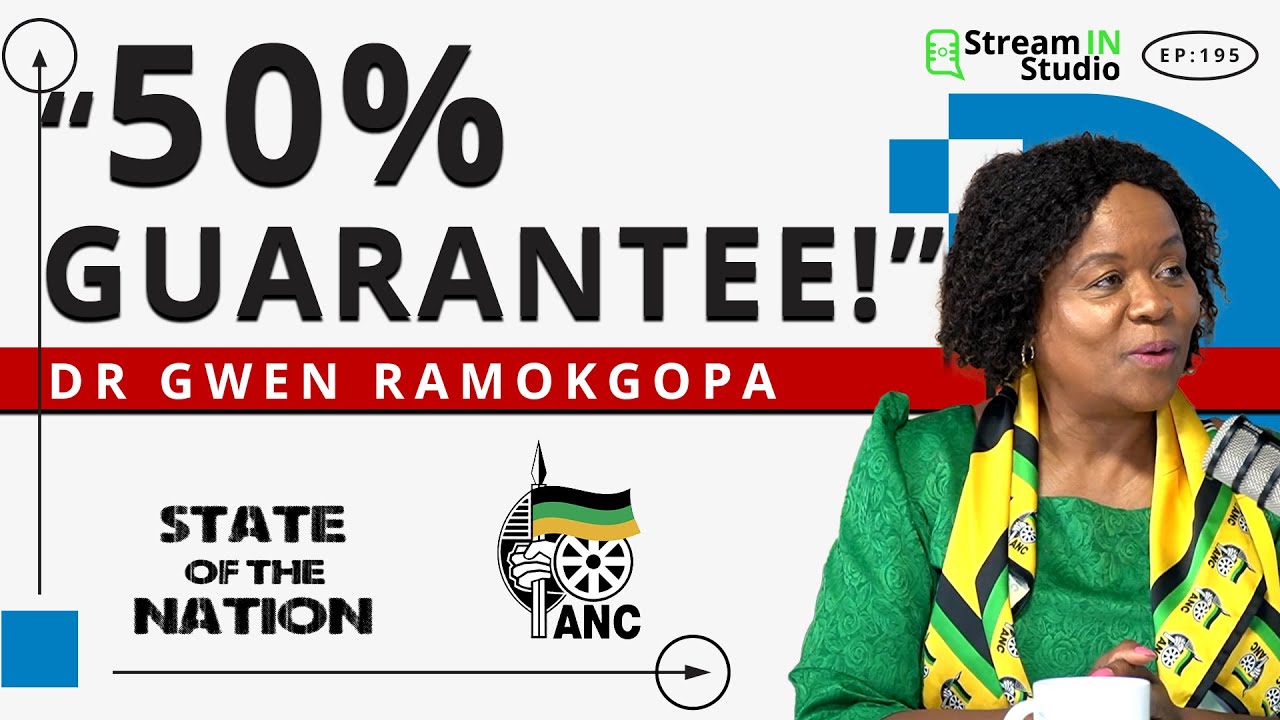 Gwen Ramokgopa tells us why we should vote ANC this Election!