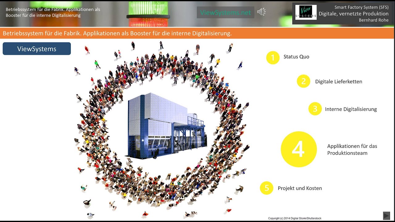 Betriebssystem für die Fabrik - Applikationen als Booster für die interne Digitalisierung