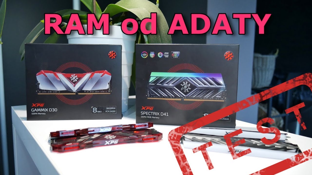 Testujemy RAM od ADATY z RYZENEM