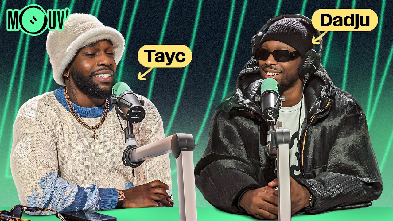 Studio 41 avec Tayc et Dadju, pour leur album commun "Héritage"