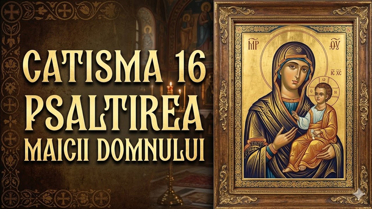 CATISMA 16,PSALTIREA MAICII DOMNULUI, ALCĂTUITĂ DE SFÂNTUL DIMITRIE, MITROPOLITUL ROSTOVULUI