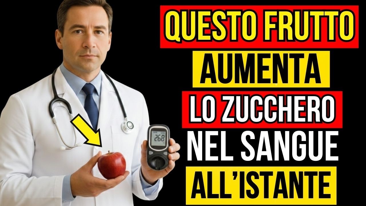 5 FRUTTI che ABBASSANO il Diabete e 3 che ALZANO lo Zucchero all'ISTANTE