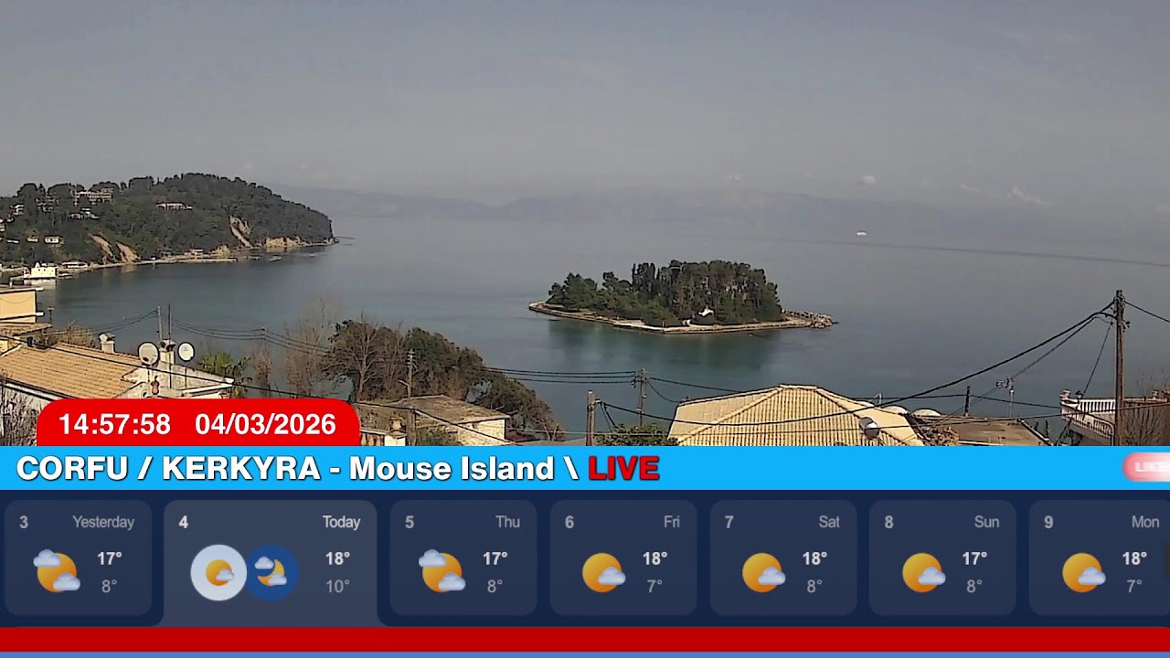 Corfu / Kerkyra, Greece LIVE