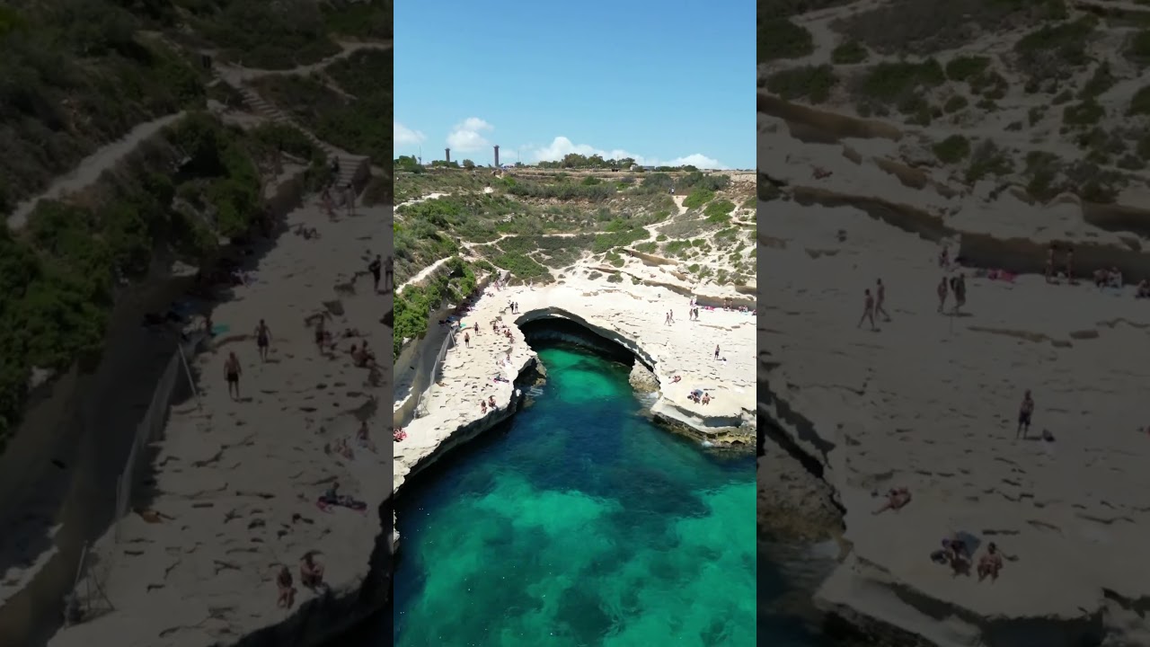 Would you go? 📍St Peter's Pool, Malta