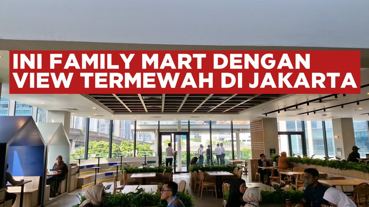 wAw INI FAMILY MART DENGAN VIEW TERMEWAH DI INDONESIA