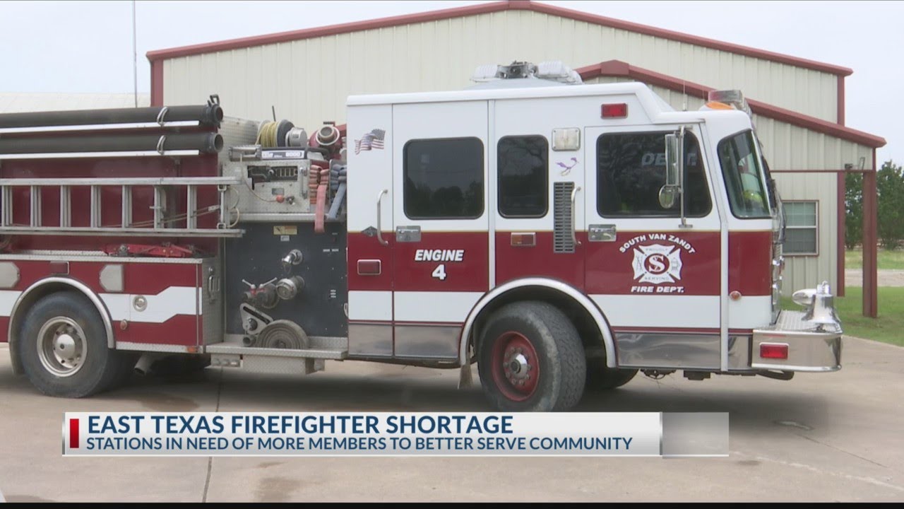 East Texas fire stations sound alarm of need for more volunteers