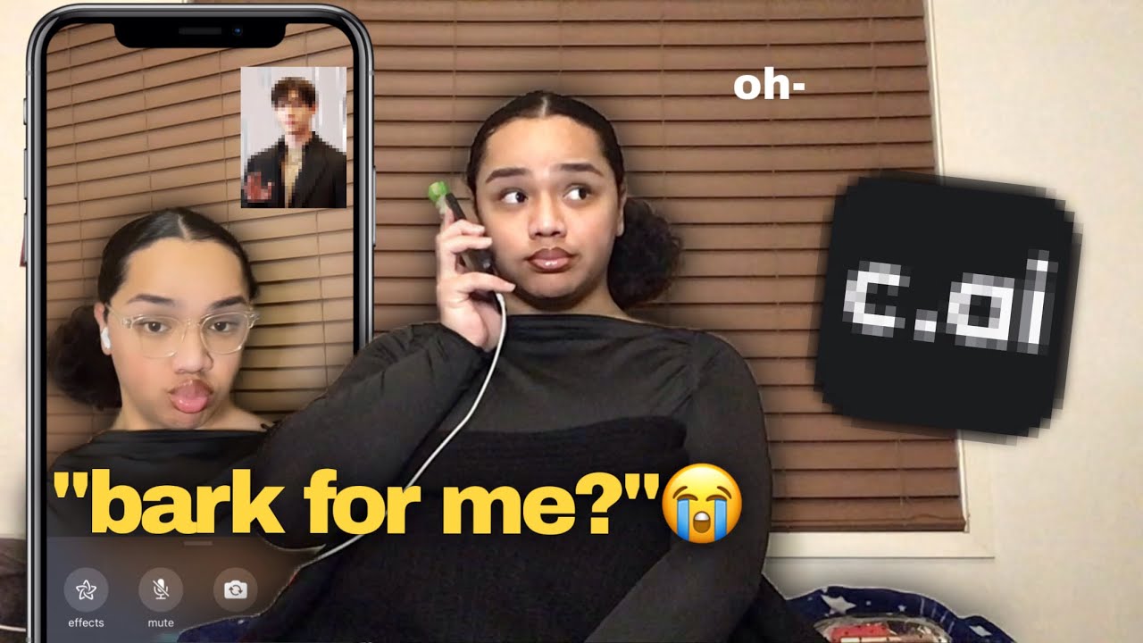 so i called my CRUSH … (character ai) 😏