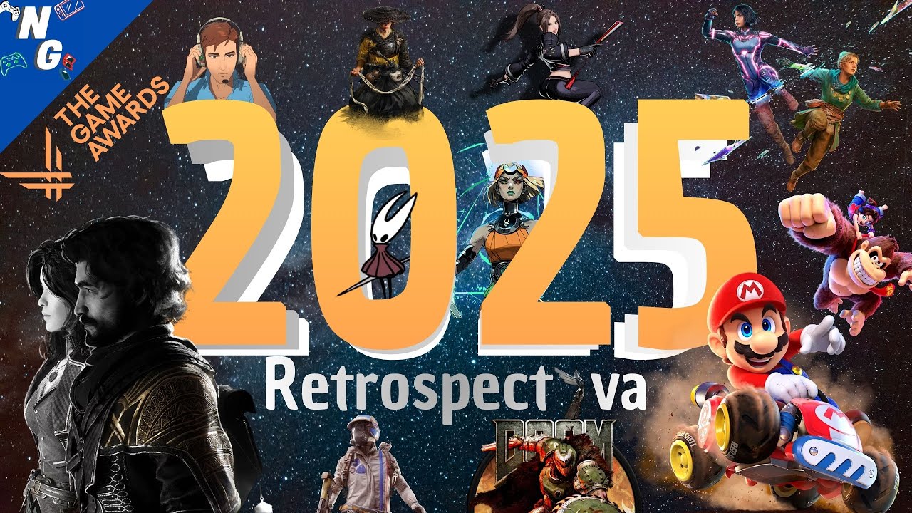 30 MELHORES GAMES de 2025!! - Retrospectiva