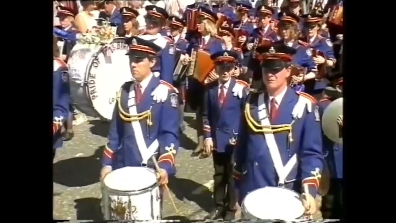 Pride Of The Birches Accordion Band @ Scarva Return 1989