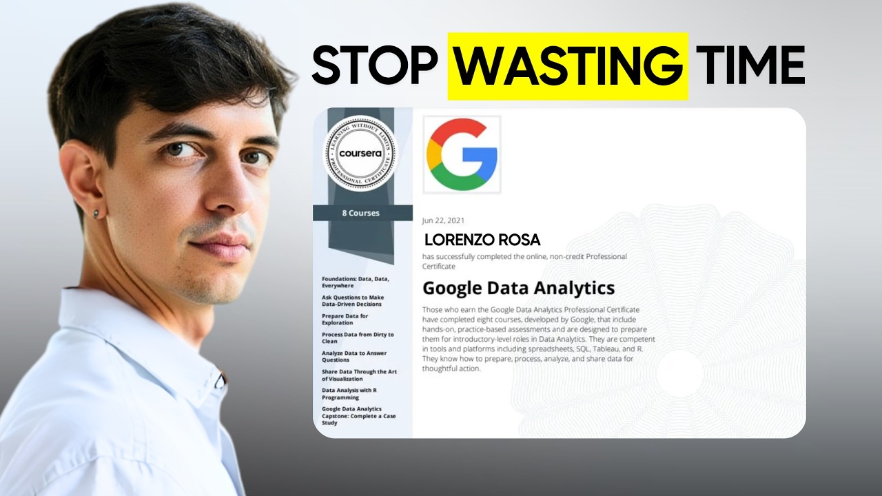 Why the Google Data Analytics Certificate Won't Get You Hired (And What Will)