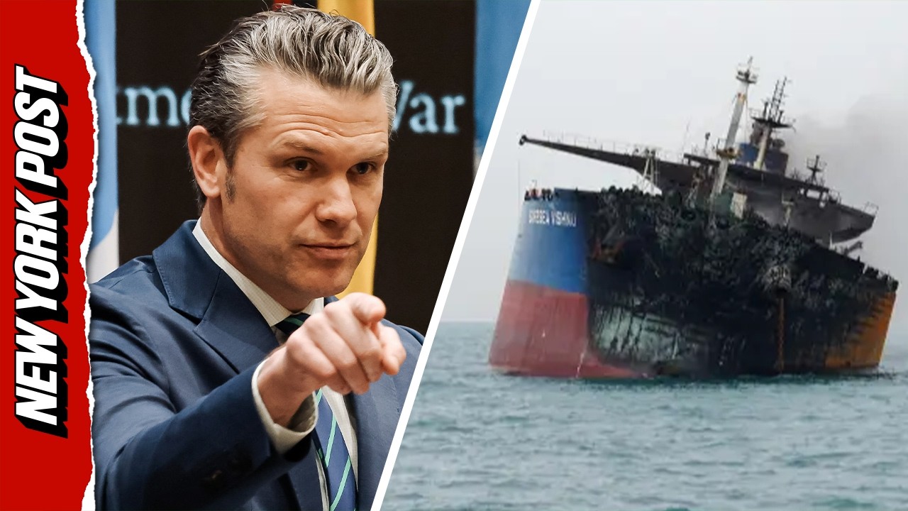 Hegseth: No Clear Evidence Iran Mined the Strait of Hormuz