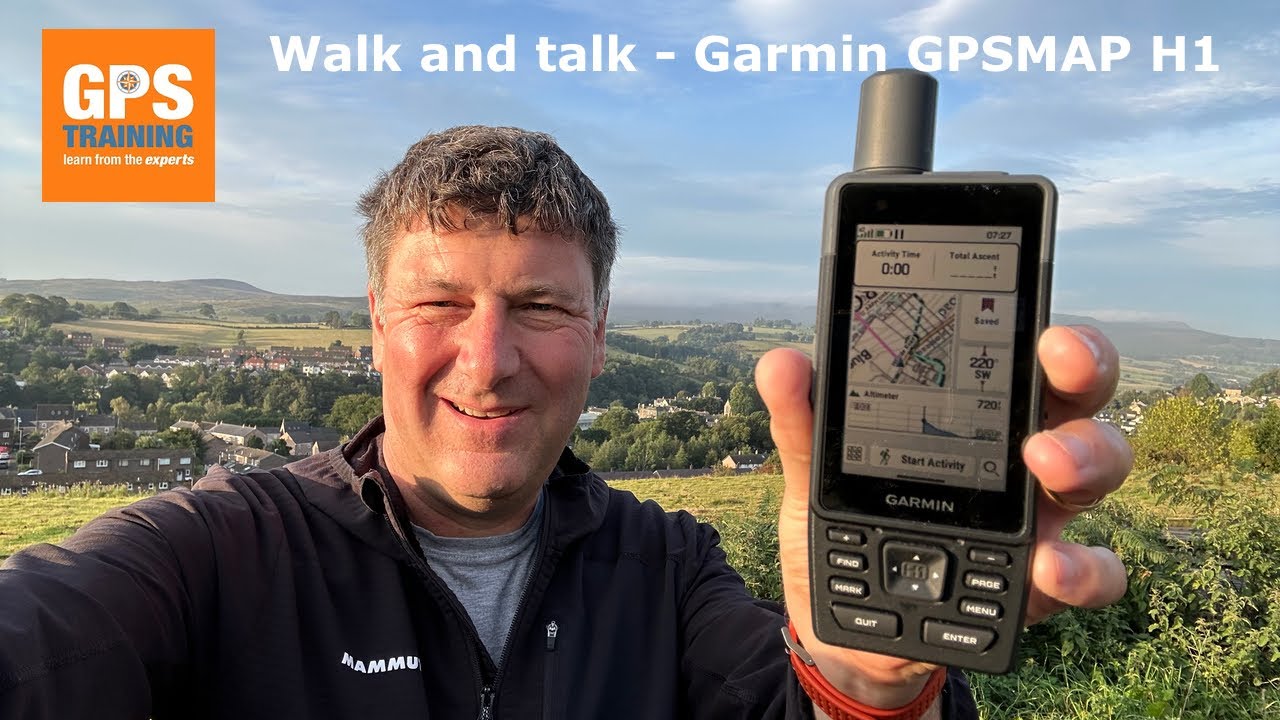 Walk and talk - Garmin GPSMAP H1