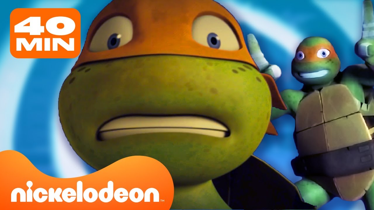 TMNT: Wojownicze Żółwie Ninja | 30 minut zabawy i żartów z Mikeym! 💥  | Nickelodeon Polska