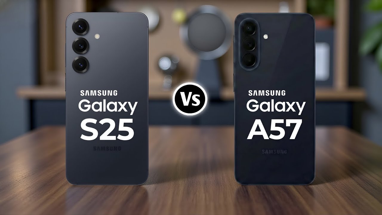 Samsung Galaxy S25 против Samsung Galaxy A57