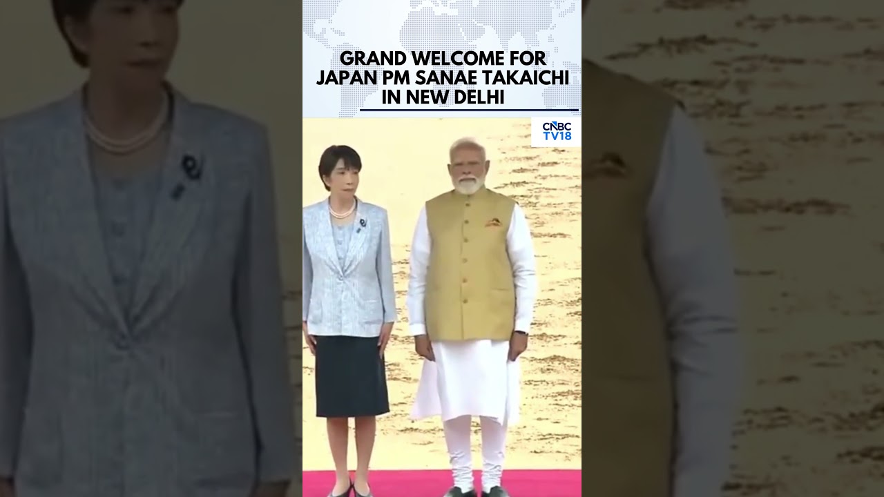 PM Modi Welcomes Japan PM Sanae Takaichi With Grand Ceremonial Reception | India-Japan Ties | N18G