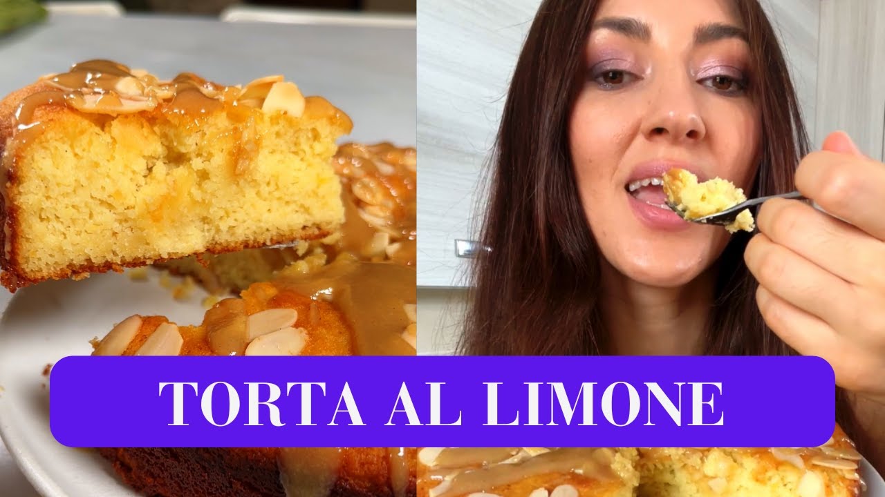 TORTA AL PROFUMO DI LIMONE SENZA FARINA - (Ricetta SENZA GLUTINE) | Diana&Alessio