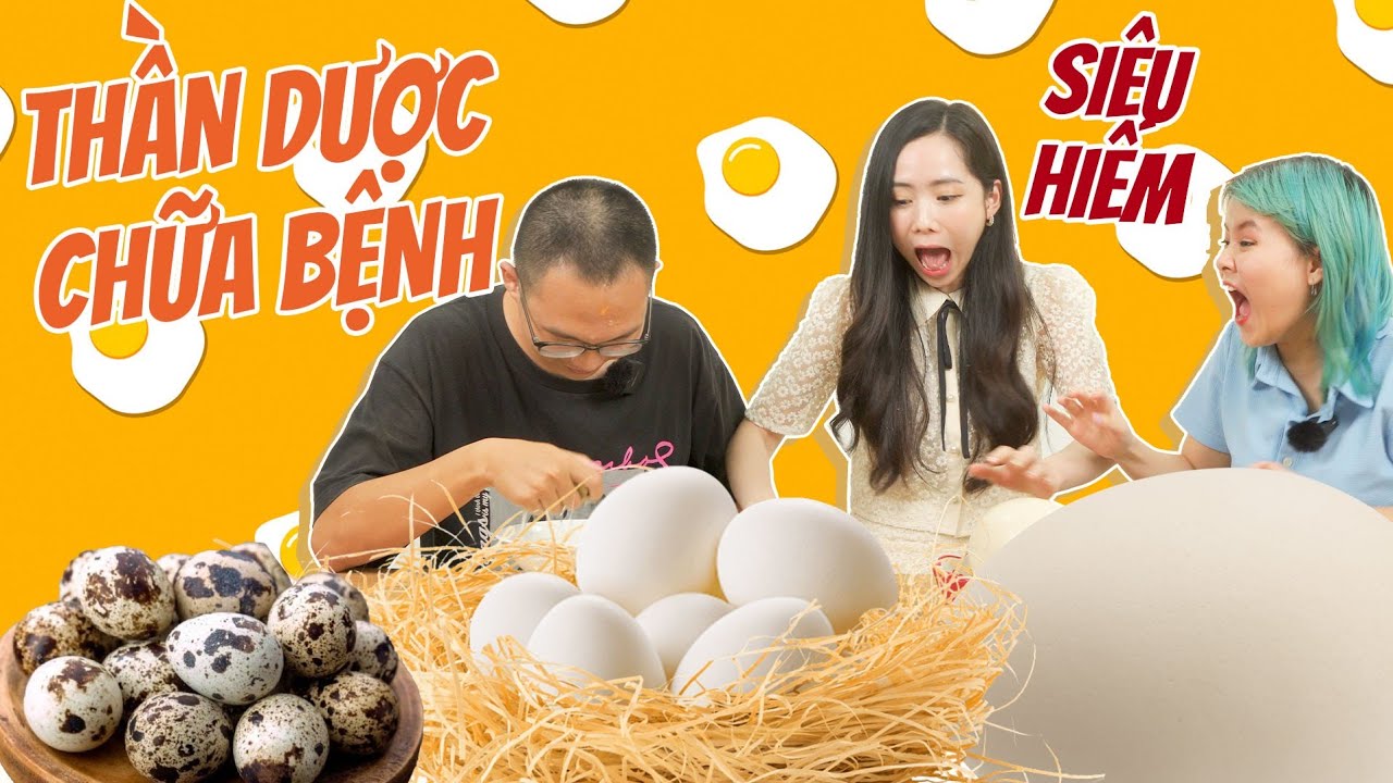 Team UT: Series “TRỨNG TO DẦN” - những loại trứng ĐỘC, LẠ nhất!