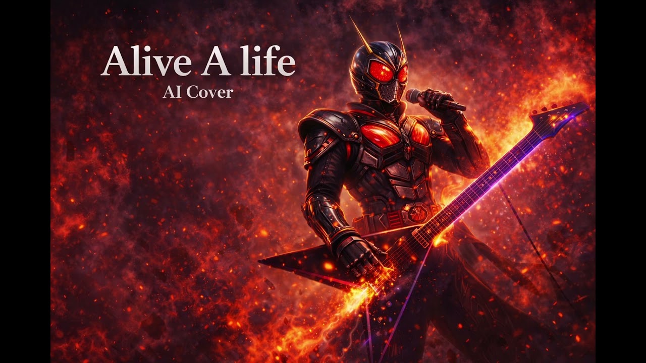 仮面ライダー龍騎「Alive A life」Digital Progressive Metal ver. (AI Cover)