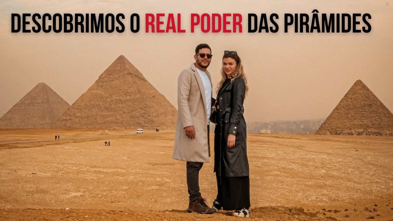 Coisas que você não sabia sobre a pirâmide + reação da gringa no Egito