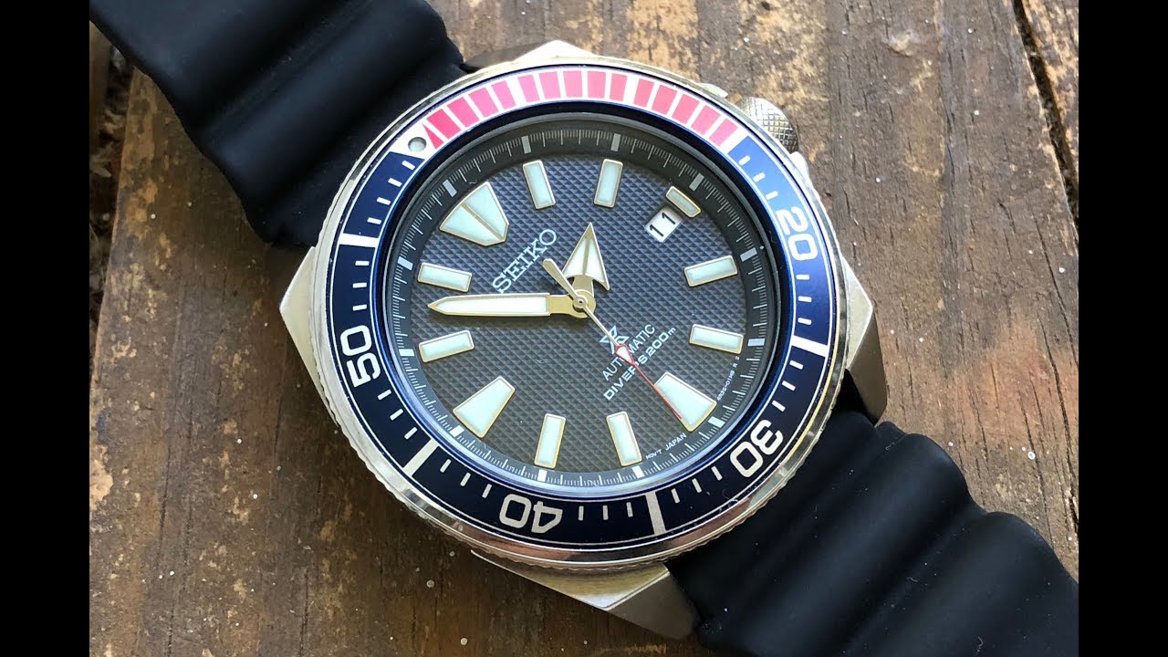 The Seiko Samurai SRPB53 Wristwatch: A Quick Shabazz Review