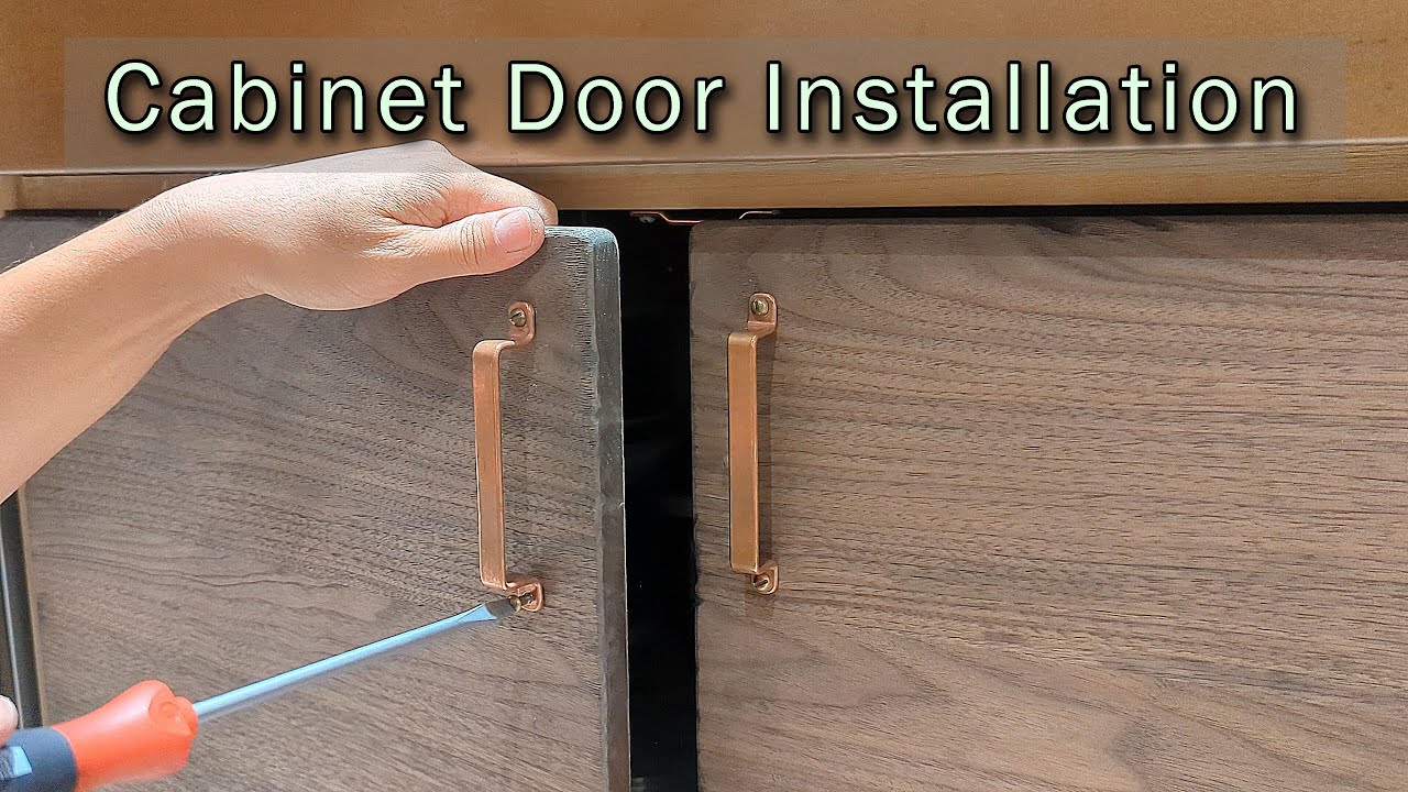 Kitchen Reno Ep.24 - Cabinet Door Assembly and Installation