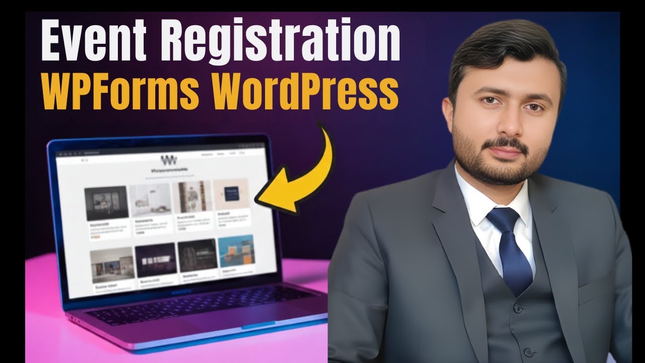 How to create online event registration form in wordpress website event booking form by wpforms