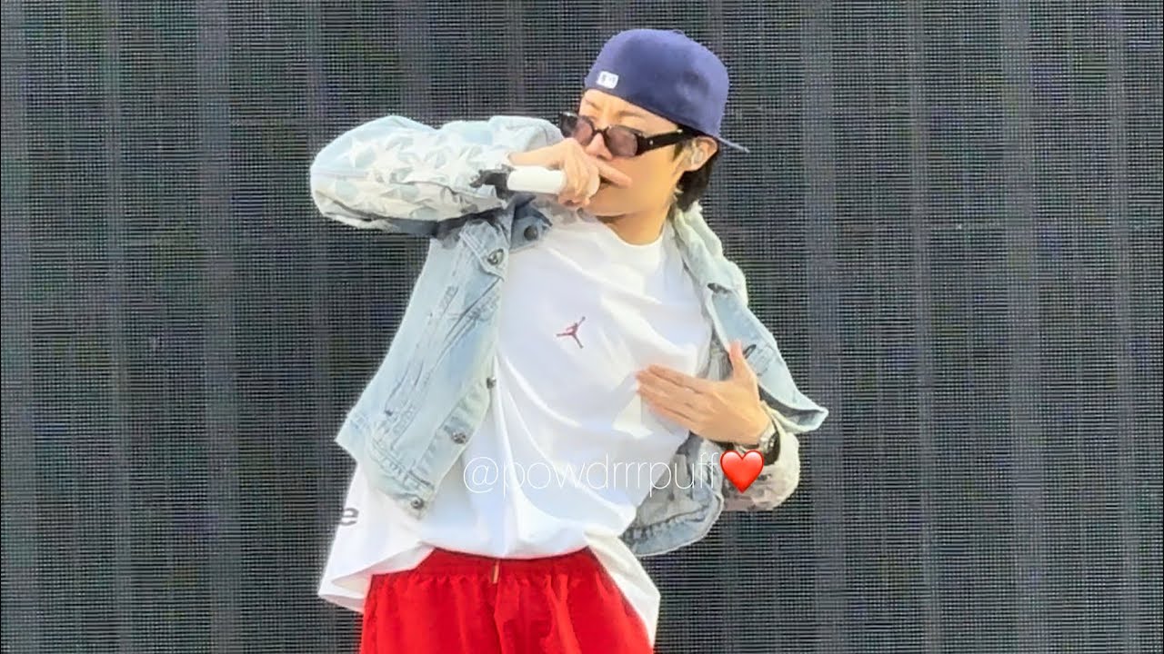 250404 - SOUNDCHECK : 항상 (HANGSANG) - jhope - HOTS TOUR LA D1 - 4K 직캠 FANCAM