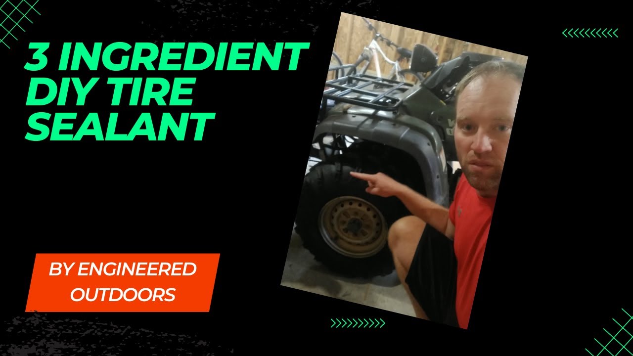 3 Ingredient DIY Tire Sealant