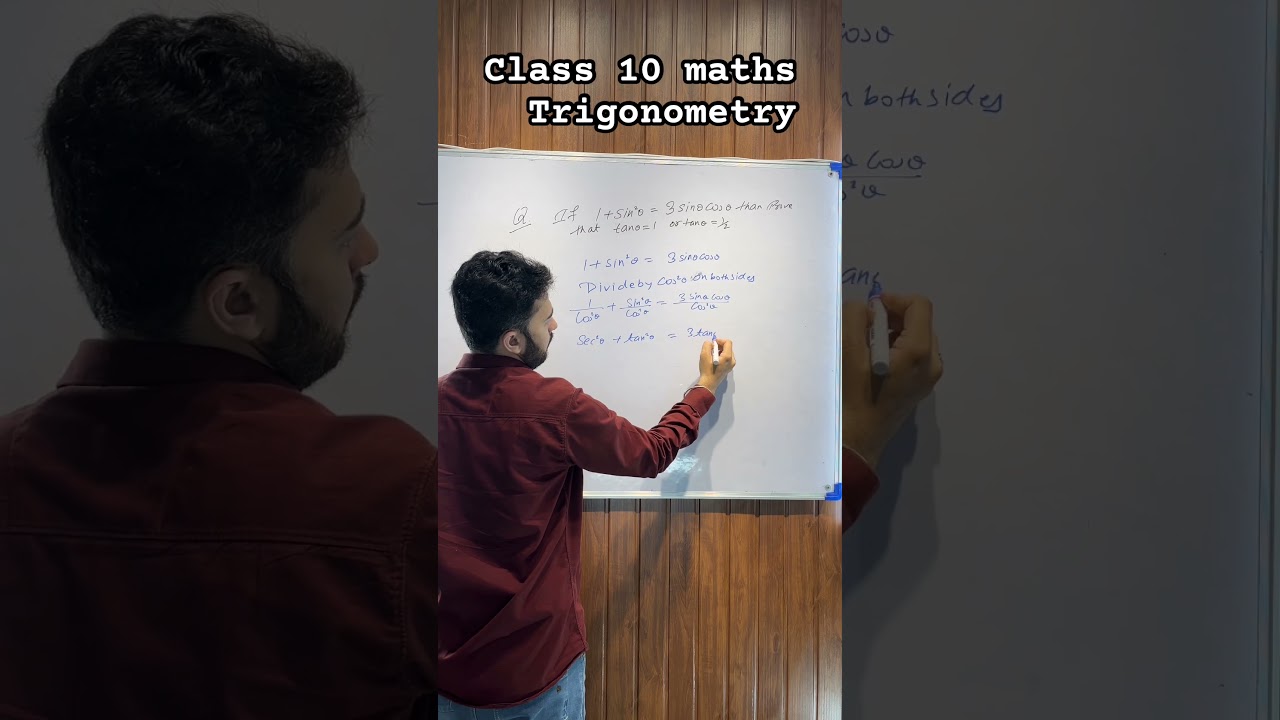 Class 10 maths Trigonometry important questions #shots #