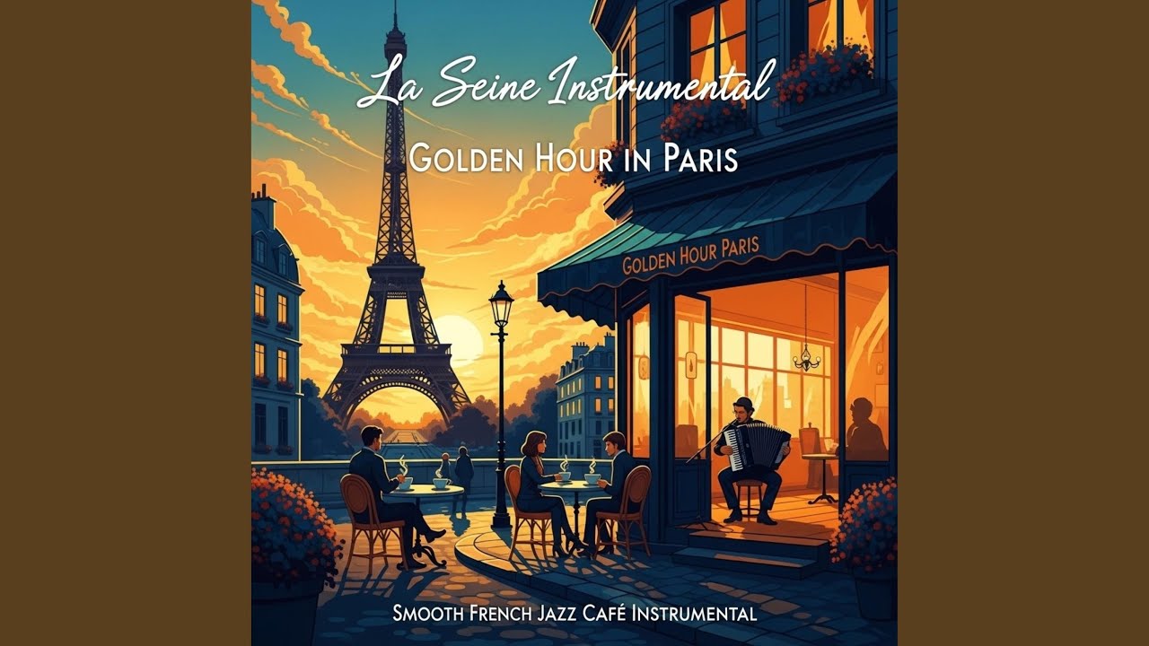 Golden Hour in Paris Smooth French Jazz Caf&eacute; Instrumental