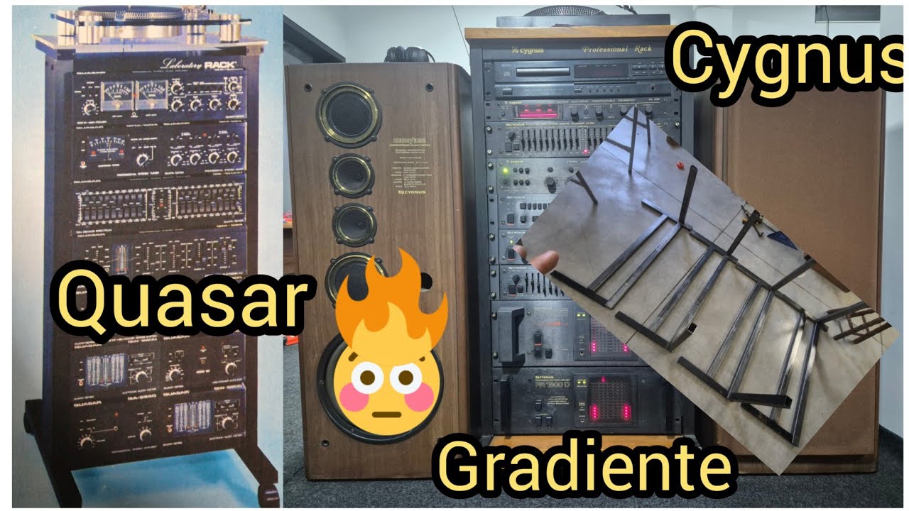 Rack profissional 19