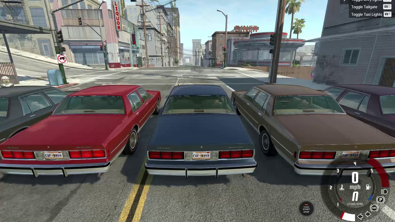 BeamNG Fun With a Caprice