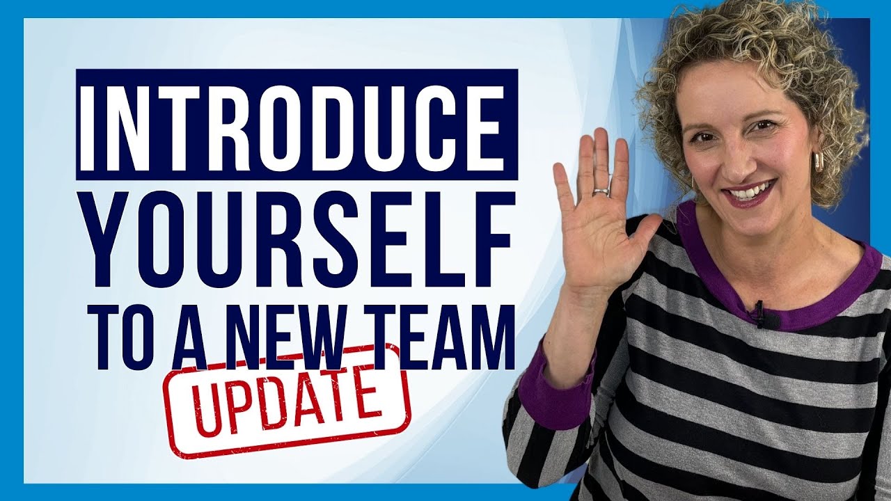 How to Introduce Yourself to a New Team Online