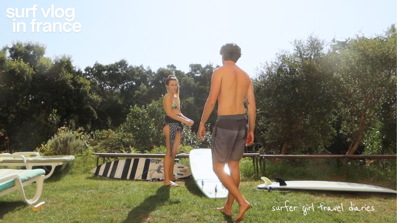 a few days surfing in Hossegor, France! 🏄‍♀️🇫🇷