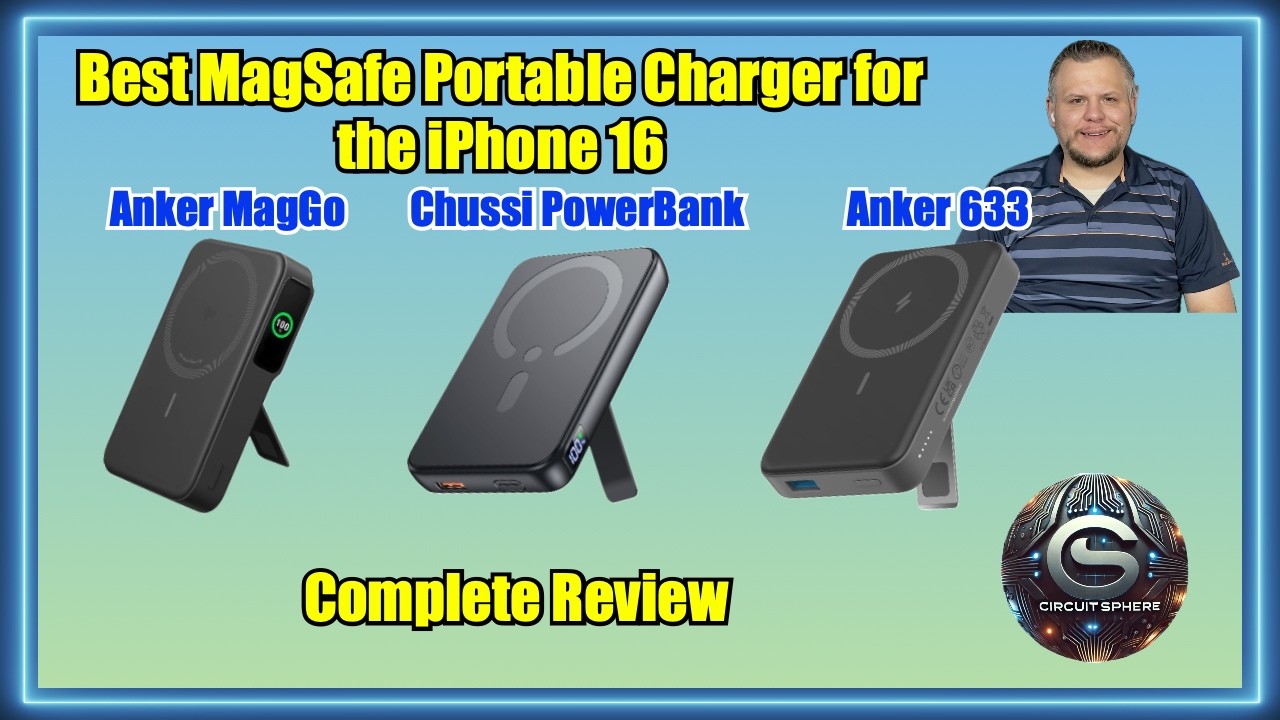 MagSafe Showdown: Best Portable Chargers for iPhone 16 &ndash; Which One Wins?