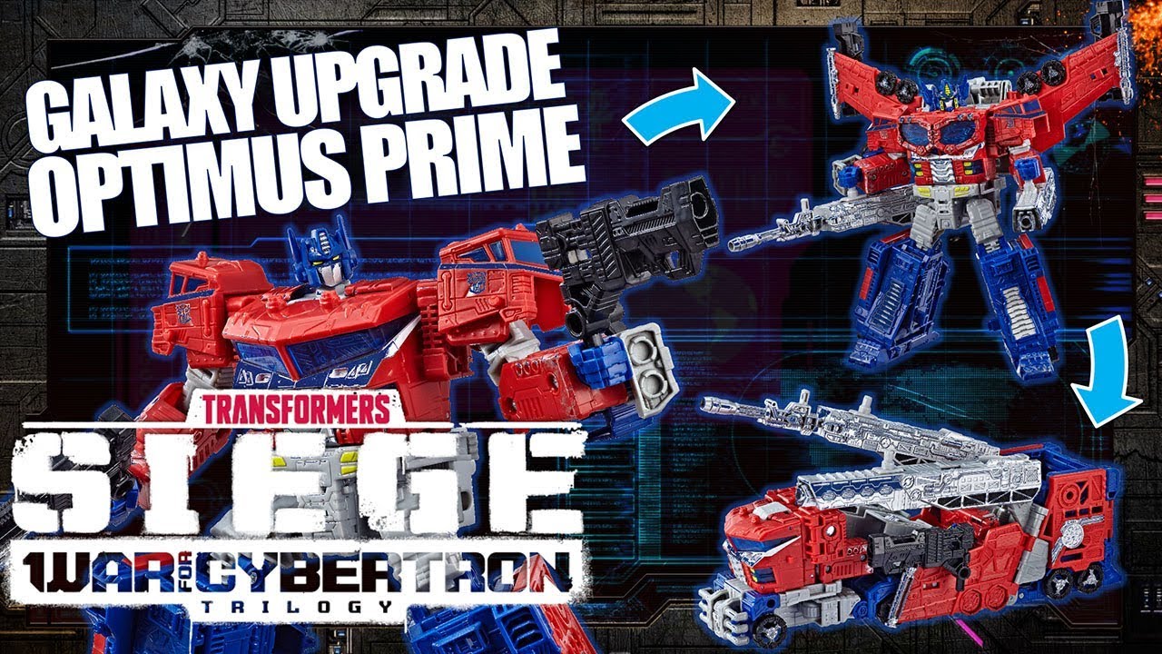 How to Convert Galaxy Upgrade Optimus Prime | War for Cybertron: Siege | Transformers Official