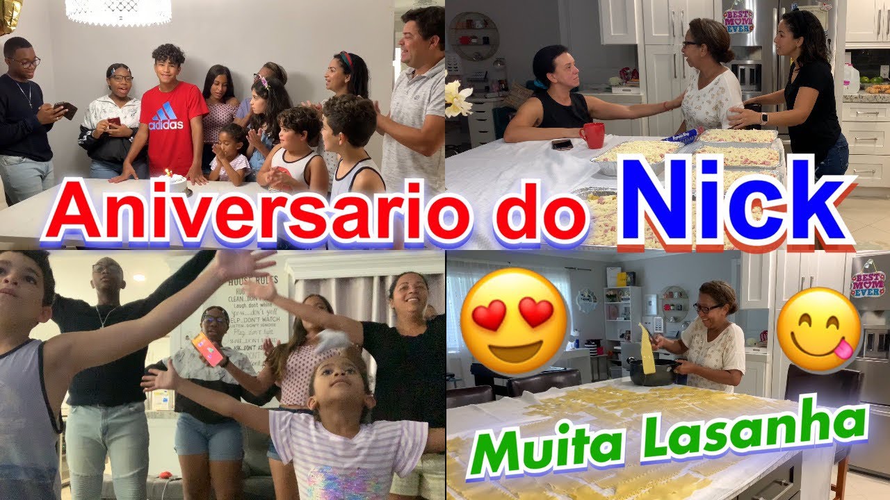PREPARANDO A LASANHA PARA O ANIVERSÁRIO DO NICK | VISITA DA AMIGA NELCI