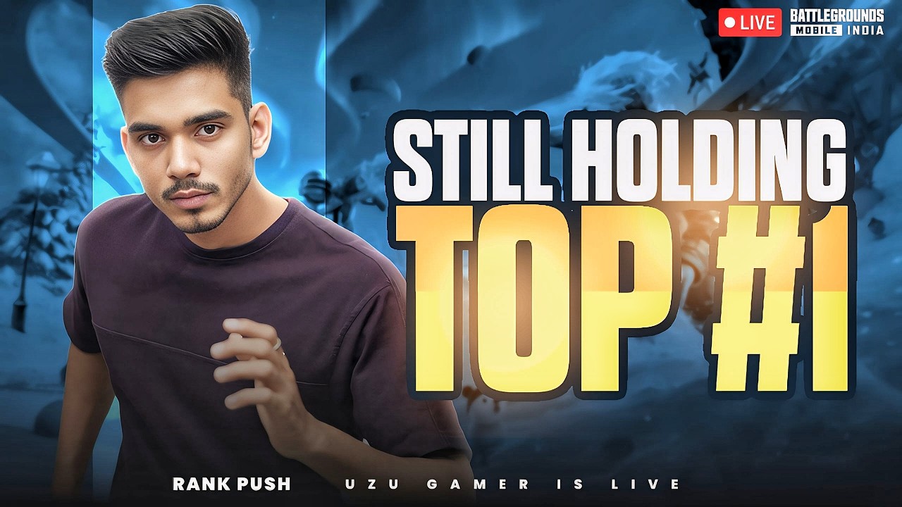 RANK -1 PLAYER IS HERE | SQUAD 80 KILLS CHALLENGE AND ULTIMATE  | BGMI LIVE | UZU GAMER