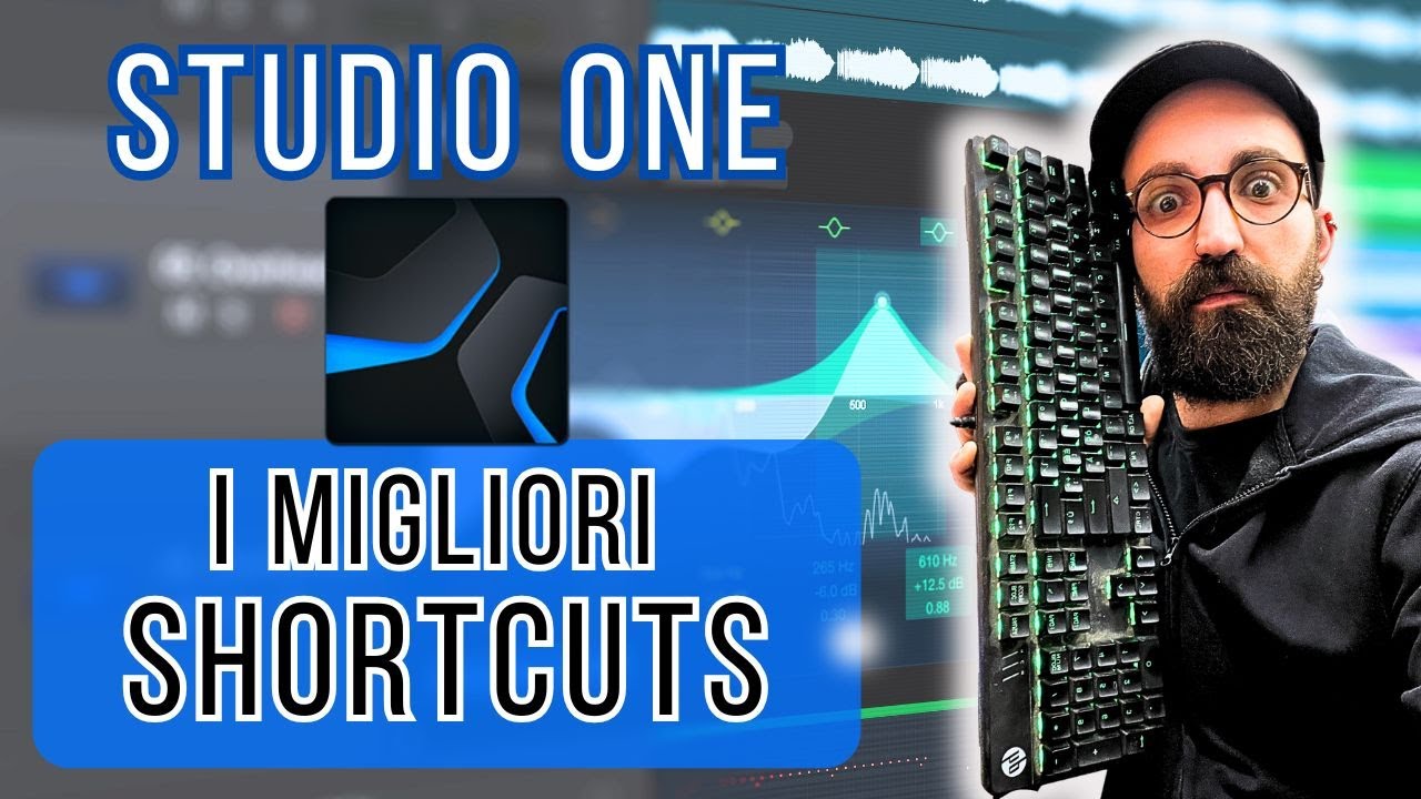 Migliori&nbsp;SHORTCUTS&nbsp;di Studio&nbsp;One&nbsp;| Tutorial studio&nbsp;one&nbsp;italiano