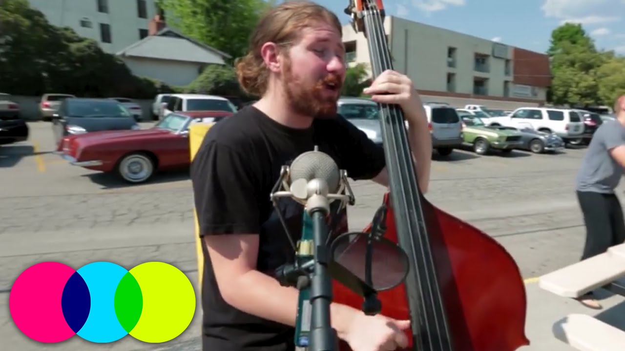 Casey Abrams performing 
