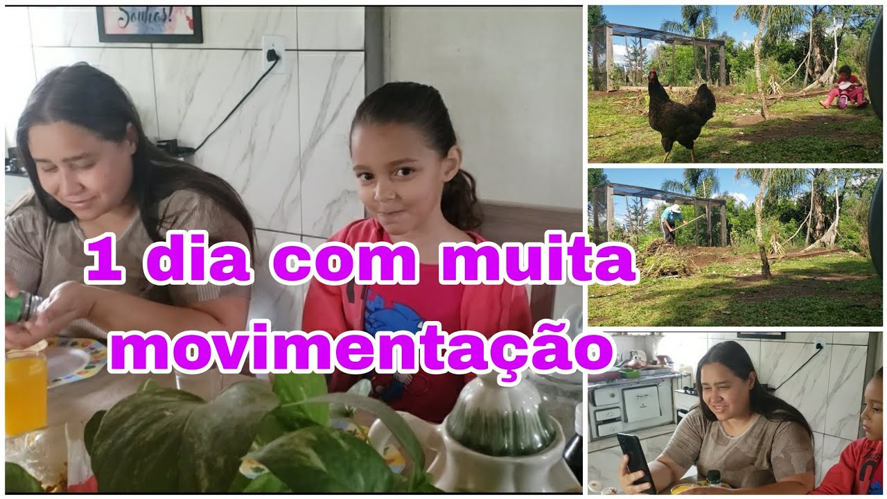 1 dia com muita movimentação 